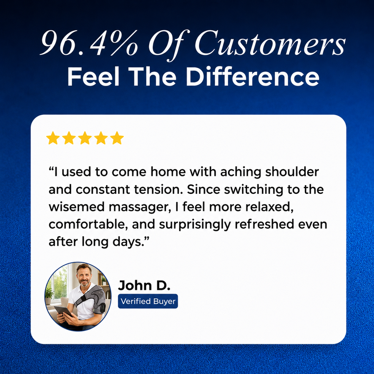 Wisemed Shoulder Massager
