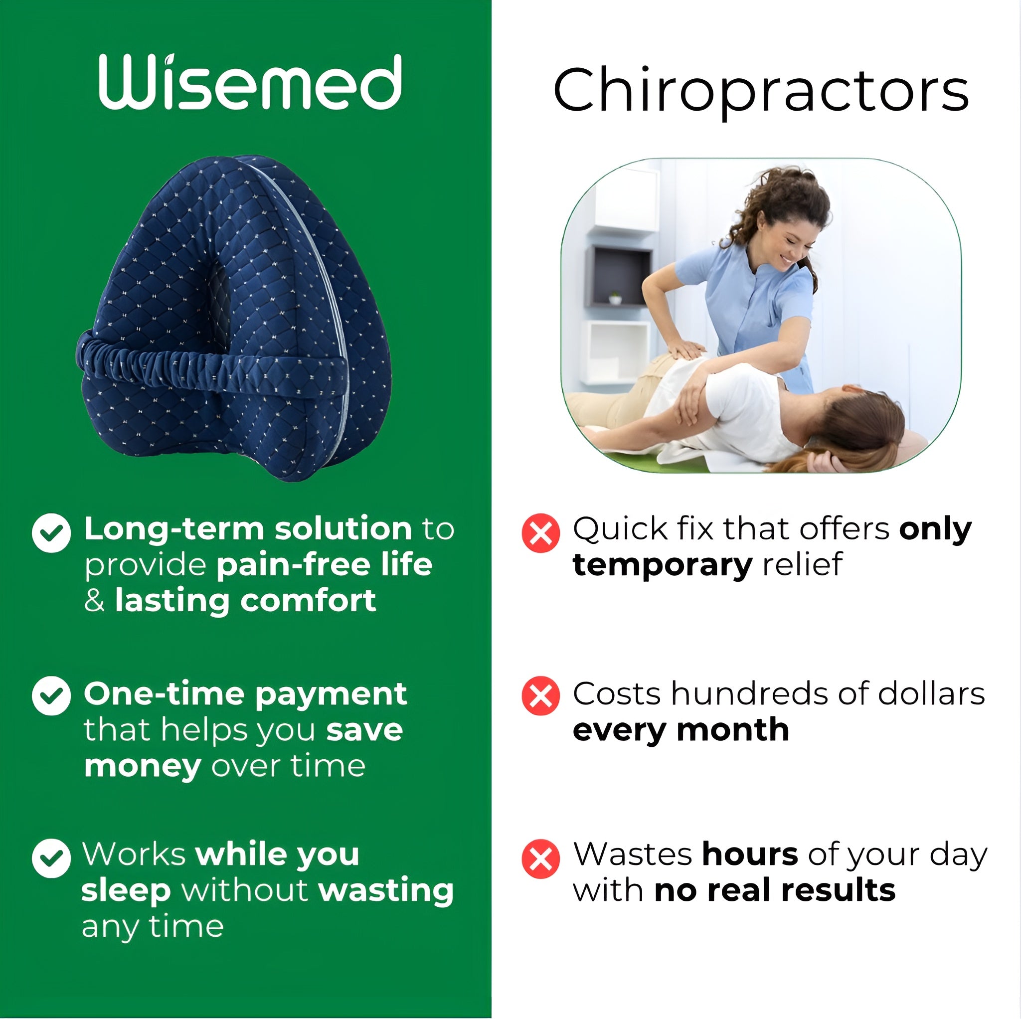 Wisemed™ Alignment Pillow